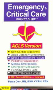 Cover of: Emergency & Critical Care Pocket Guide, ACLS Version