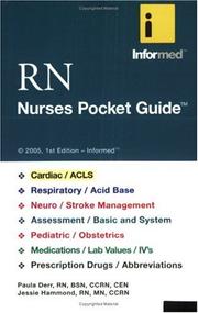 Cover of: Nurses Pocket Guide