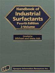 Cover of: Handbook of Industrial Surfactants, Fourth Edition (2 vol. set) by 
