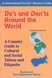 Cover of: Do's and don'ts around the world by Gladson I. Nwanna, Gladson I. Nwanna