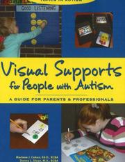 Cover of: Visual Supports for People With Autism by Marlene J. Cohen, Donna L. Sloan
