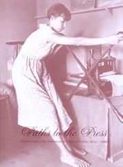 Cover of: Paths to the Press: Printmaking And American Women Artists 19101960