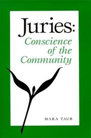 Cover of: Juries: Conscience of the Community