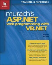Cover of: Murach's ASP.NET: web programming with VB.NET