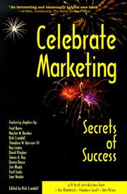 Cover of: Celebrate Marketing: Secrets of Success
