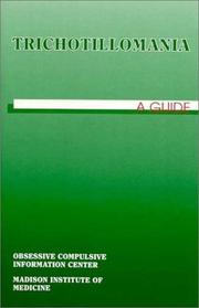 Cover of: Trichotillomania: A Guide