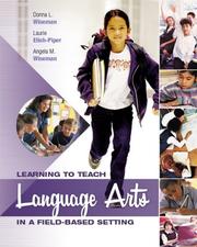 Cover of: Learning To Teach Language Arts In A Field-based Setting