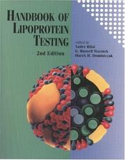 Cover of: Handbook of Lipoprotein Testing by 