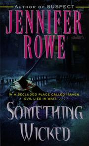 Cover of: Something wicked by Jennifer Rowe, Jennifer Rowe