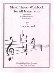 Cover of: Music Theory Workbook for All Instruments | Bruce Arnold (undifferentiated)