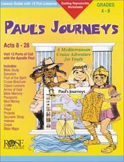 Cover of: Pauls Journeys Lesson Guide (Take Your Students on a Cruise)