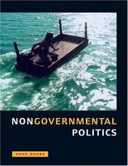 Cover of: Nongovernmental Politics
