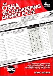 Cover of: The OSHA Recordkeeping Answer Book