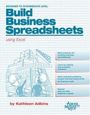 Cover of: Build Business Spreadsheets Using Excel