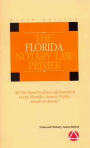 The Florida Notary Law Primer by National Notary Association