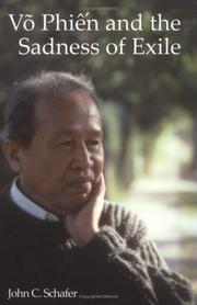 Cover of: Vo Phien and the Sadness of Exile (Northern Illinois University Monograph Series on Southeast Asia)