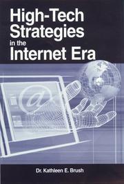 Cover of: High-Tech Strategies in the Internet Era | Kathleen E. Brush