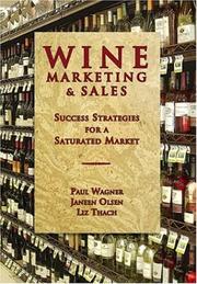 Cover of: Wine Marketing & Sales: Success Strategies for a Saturated Market