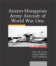 Cover of: Austro-Hungarian Army Aircraft of World War I