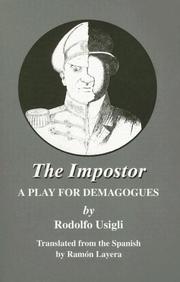 Cover of: The impostor: a play for demagogues