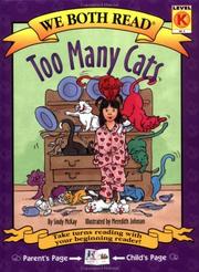 Cover of: Too Many Cats (We Both Read) by Sindy McKay