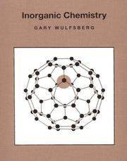 Cover of: Inorganic Chemistry by Gary Wulfsberg, Gary Wulfsberg