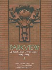 Cover of: Parkview: A St. Louis Urban Oasis