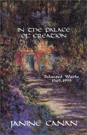 Cover of: In the palace of creation: selected works 1969-1999