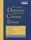 Cover of: The Complete Directory for People With Chronic Illness 2000/01 (Complete Directory for People With Chronic Illness)