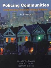Cover of: Policing communities: understanding crime and solving problems : an anthology