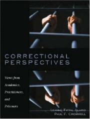 Cover of: Correctional Perspectives: Views from Academics, Practitioners, and Prisoners