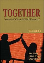 Cover of: Together by Stewart, John Robert