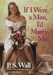 Cover of: If I were a man, I'd marry me