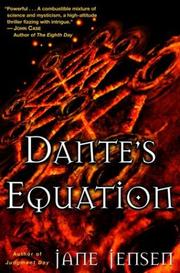 Cover of: Dante's equation
