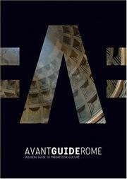 Cover of: Avant-guide Rome (Avant Guides)