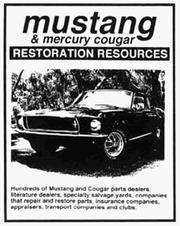 Cover of: Mustang & Mercury Cougar Restoration Resources