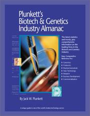 Cover of: Plunkett's biotech & genetics industry almanac