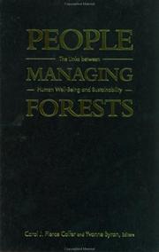 Cover of: People Managing Forests by 
