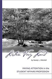 Cover of: Listen Very Loud by Randy L. Mitchell