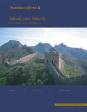 Cover of: Information Security: A Strategic Guide for Business