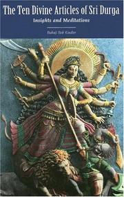Cover of: The Ten Divine Articles of Sri Durga: Insights and Meditations (Sword of the Goddess)