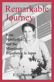 Cover of: Remarkable Journey by F.G. Notehelfer