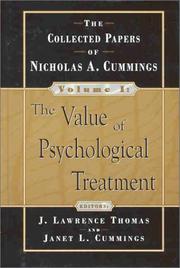 The collected papers of Nicholas A. Cummings by Nicholas A. Cummings