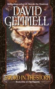 Cover of: Sword in the Storm (The Rigante Series, Book 1) by David A. Gemmell