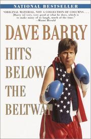 Cover of: Dave Barry Hits Below the Beltway by Dave Barry
