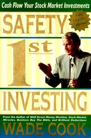 Cover of: Safety 1st Investing