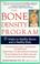 Cover of: The Bone Density Program