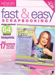 Cover of: Memory Makers fast & easy scrapbooking.