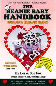 Cover of: The beanie baby handbook by Les Fox