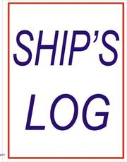 Cover of: Large Ship's Log Book